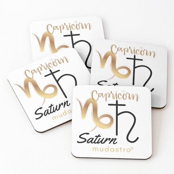 Item preview, Classic Capricorn Saturn Astrology Design designed and sold by Mudastro Astrology.