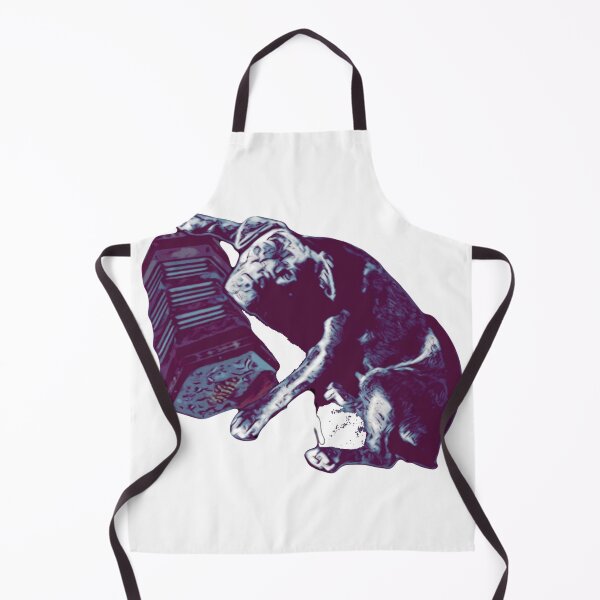 Item preview, Accordion playing dog  designed and sold by Glenbobagins.