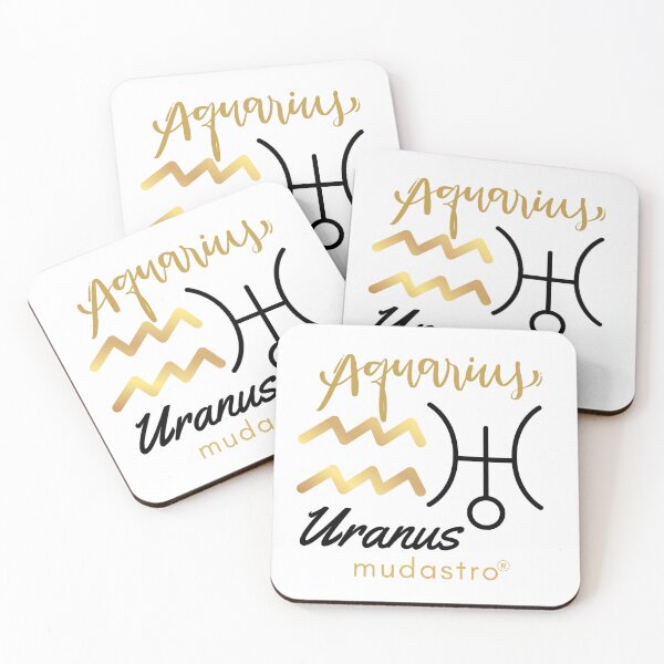 Item preview, Classic Aquarius Uranus Astrology Design designed and sold by Mudastro Astrology.