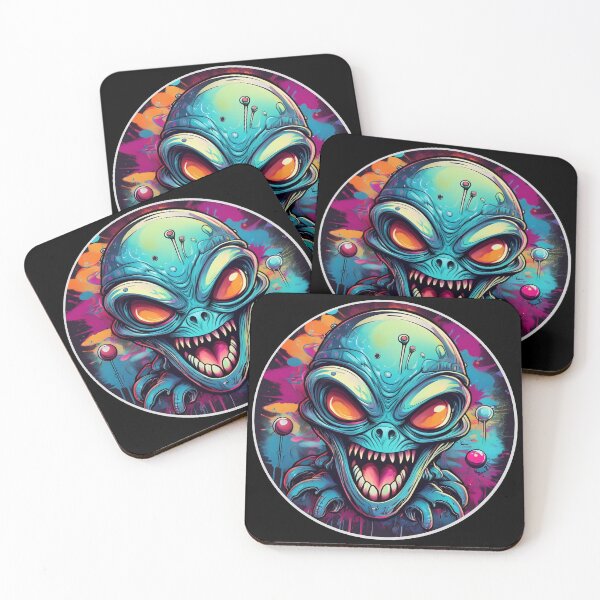 Item preview, Grafitti Angry Alien designed and sold by Boxing Kangaroo Retail Company.