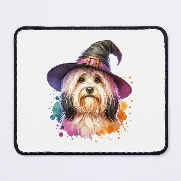 Item preview, Havanese with Halloween Witch Hat designed and sold by MyCozyCorner24.