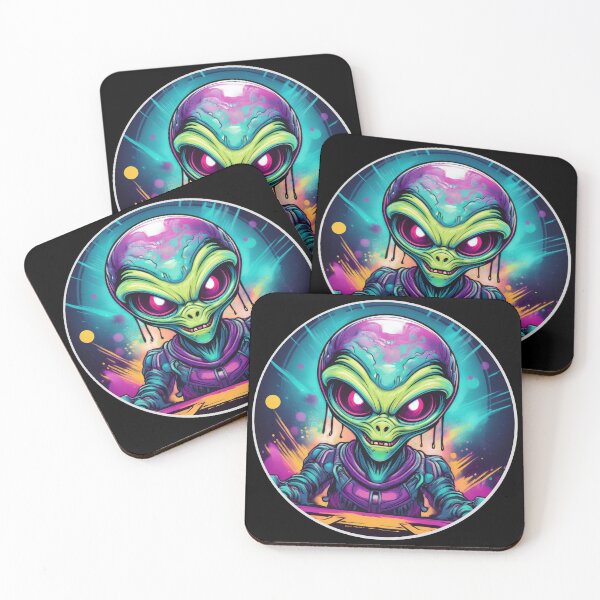 Item preview, Grafitti Angry Alien designed and sold by Boxing Kangaroo Retail Company.