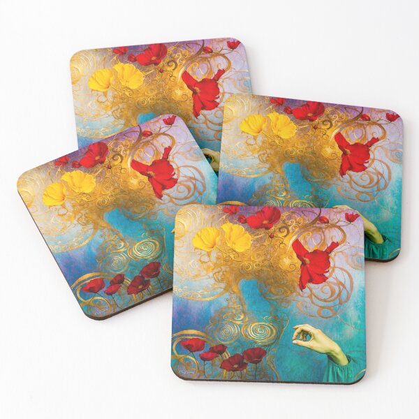 Item preview, Colors of diversity, yellow and red flowers, a hand designed and sold by Oleg Viktorovic Pitkovskiy.