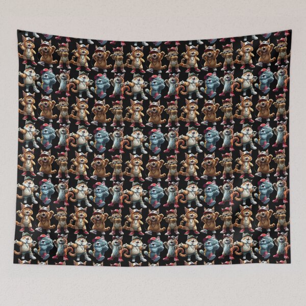 Item preview, Hip Hop Rapper Cats designed and sold by Graphitti Squad.