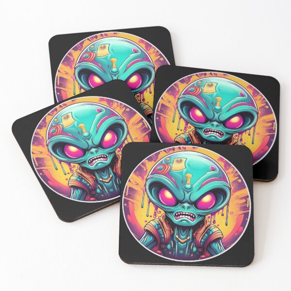 Item preview, Grafitti Angry Alien designed and sold by Boxing Kangaroo Retail Company.