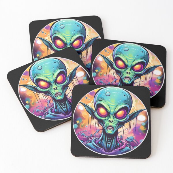 Item preview, Grafitti Angry Alien designed and sold by Boxing Kangaroo Retail Company.