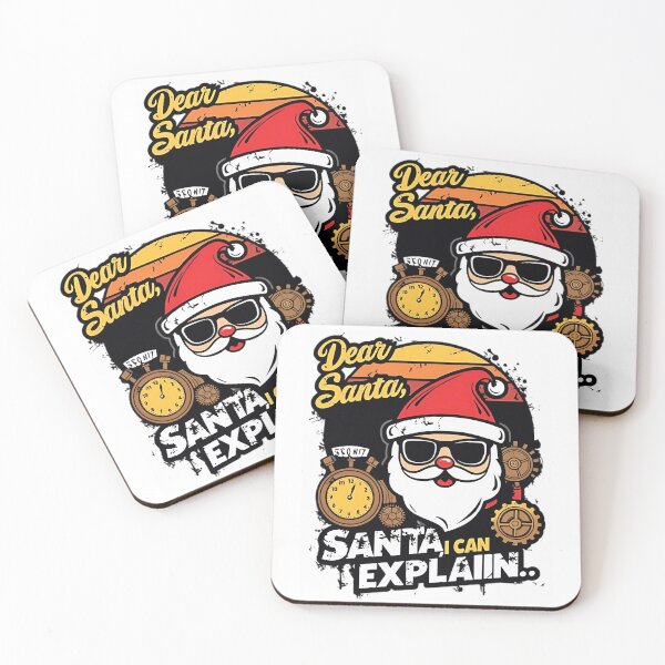 Item preview, Dear Santa I can Explain Xmas  designed and sold by Hotshots Design.