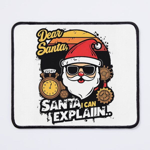Item preview, Dear Santa I can Explain Xmas designed and sold by Hotshots Design.