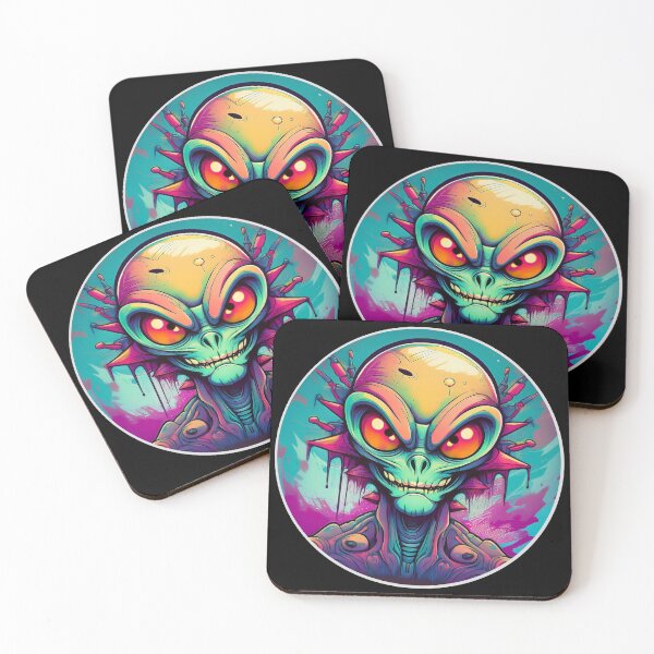 Item preview, Grafitti Angry Alien designed and sold by Boxing Kangaroo Retail Company.