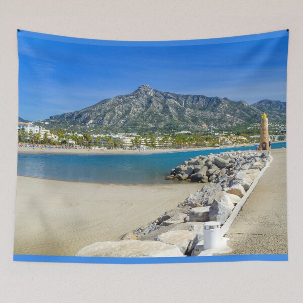 Item preview, Puerto Banus Beach designed and sold by Alisonchambers2.