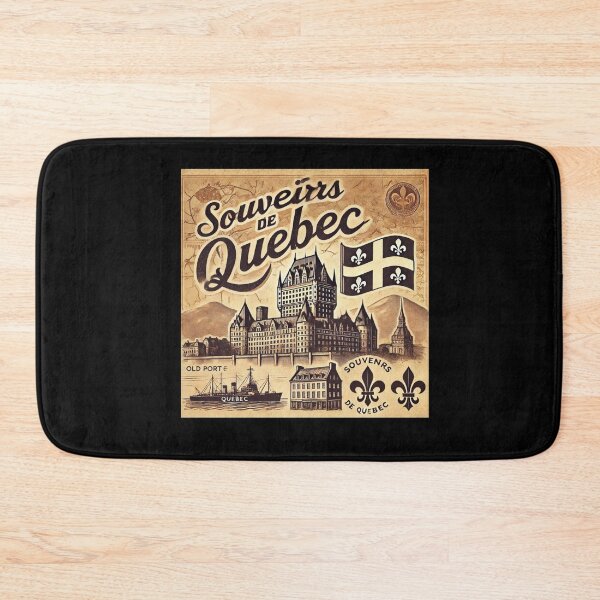 Item preview, Vintage Quebec Souvenir Design with Historic Chateau designed and sold by love3617.