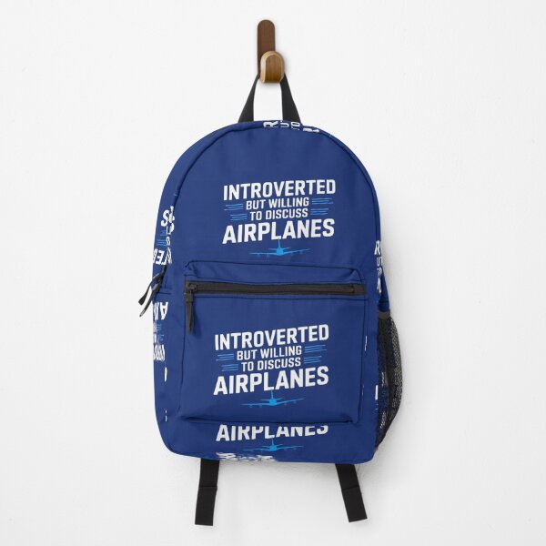 Item preview, Introverted But Willing To Discuss Airplanes Introvert Travel designed and sold by Atmosferica.