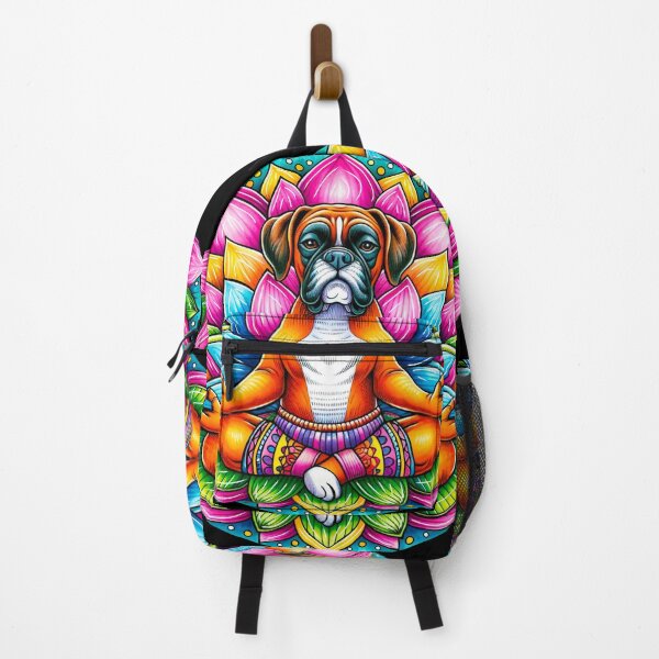 Item preview, Meditating Boxer dog designed and sold by Osher-BioArt.