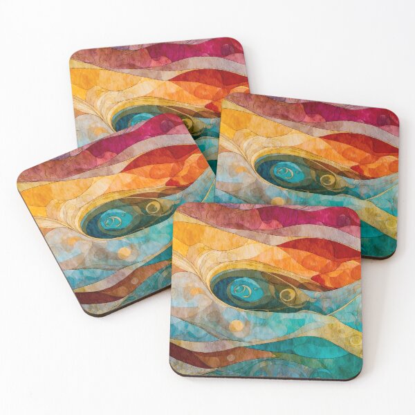 Item preview, Abstract image, colors of diversity, waves, autumn, lines designed and sold by Oleg Viktorovic Pitkovskiy.
