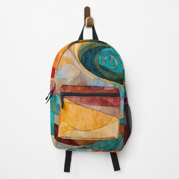 Item preview, Abstract image, colors of diversity, waves, autumn, lines designed and sold by Oleg Viktorovic Pitkovskiy.