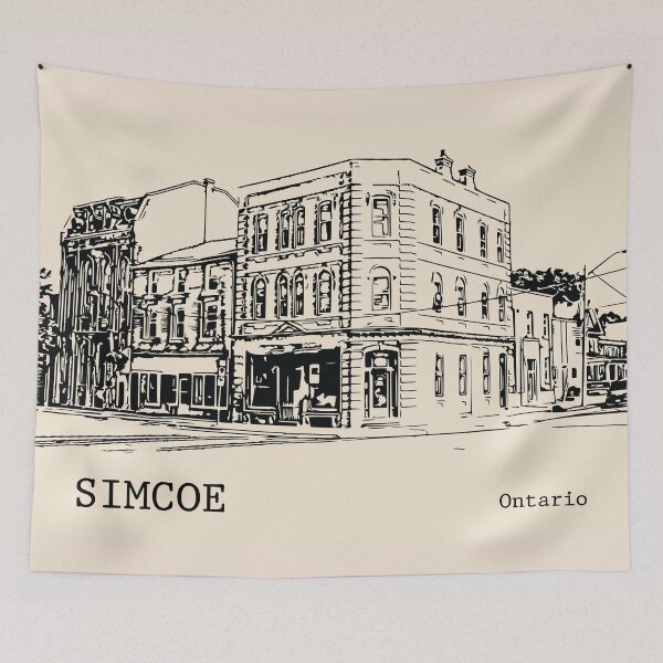 Item preview, Simcoe Ontario designed and sold by Lakeric Cityscapes.