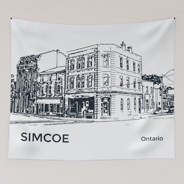 Item preview, Simcoe Ontario designed and sold by Lakeric Cityscapes.