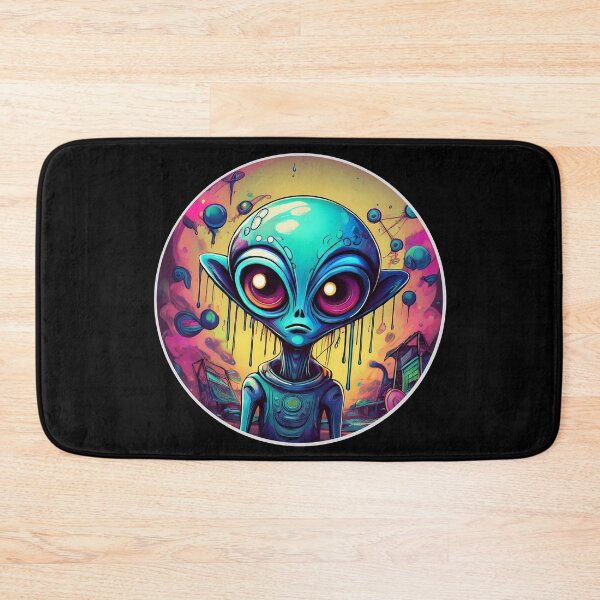 Item preview, Grafitti Sad Alien designed and sold by Boxing Kangaroo Retail Company.