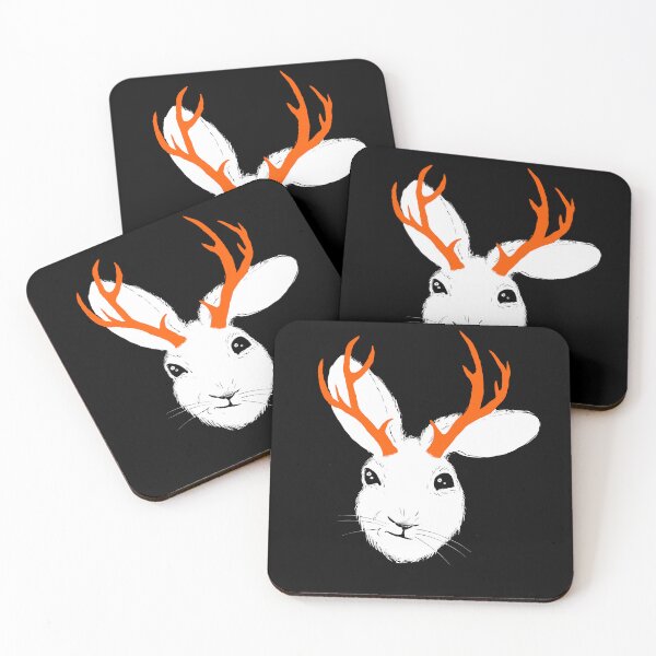 Item preview, White Jackalope designed and sold by Solunsford.