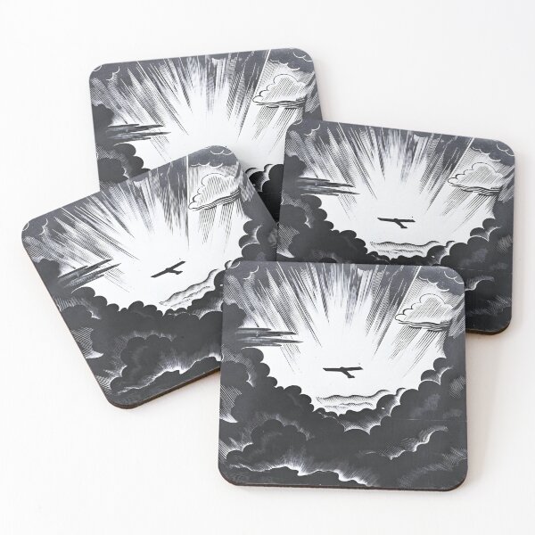 Item preview, Flight in the clouds - Stanisław Ostoja-Chrostowski designed and sold by ElNiro.