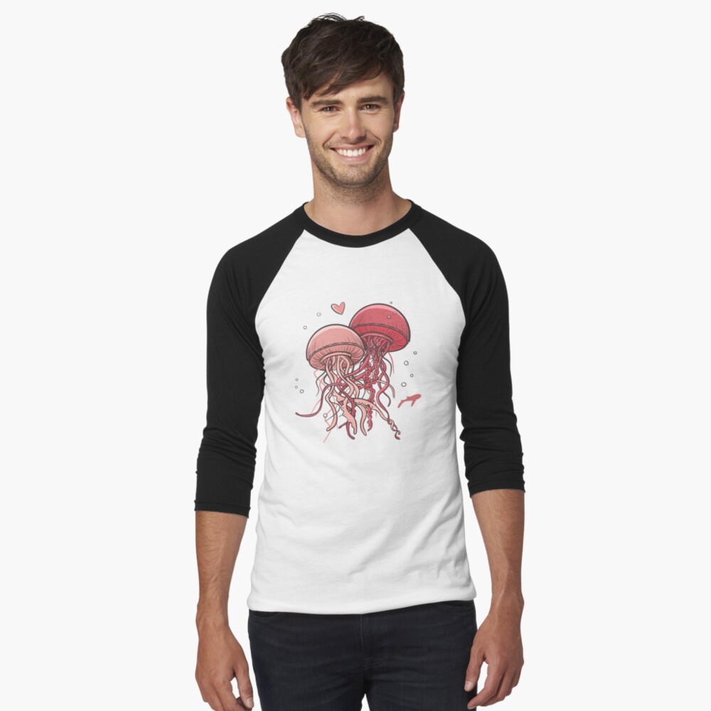 Aperçu de l'œuvre T-shirt baseball manches ¾ créée et vendue par emiliewhite.