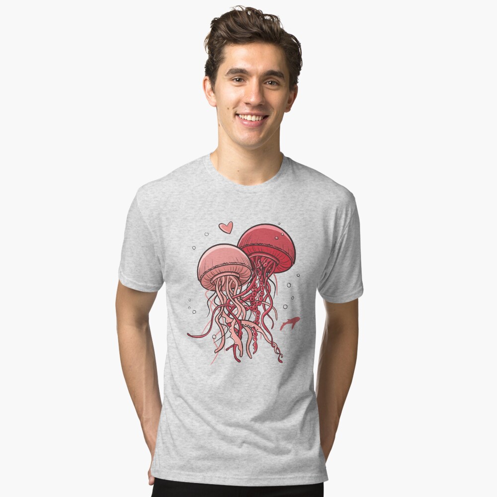 Aperçu de l'œuvre T-shirt chiné créée et vendue par emiliewhite.