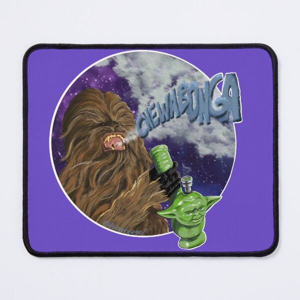 Item preview, Space, dog, smokes, an alien hookah designed and sold by BreonBliss.