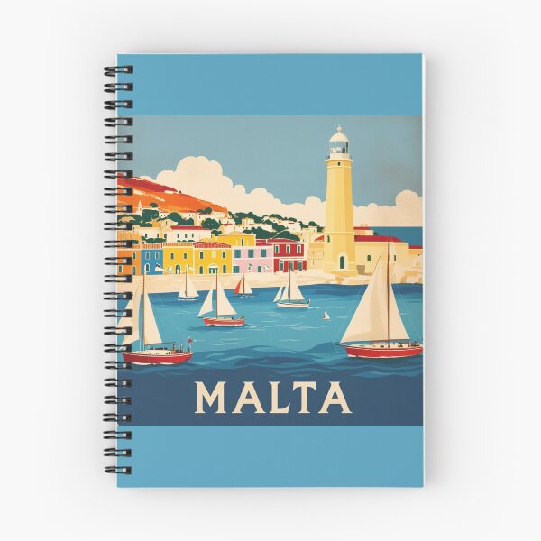 Item preview, Malta Travel Poster designed and sold by CaliforniaDi.