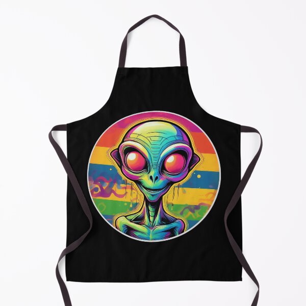 Item preview, Grafitti Queer Pride Rainbow Alien designed and sold by Boxing Kangaroo Retail Company.