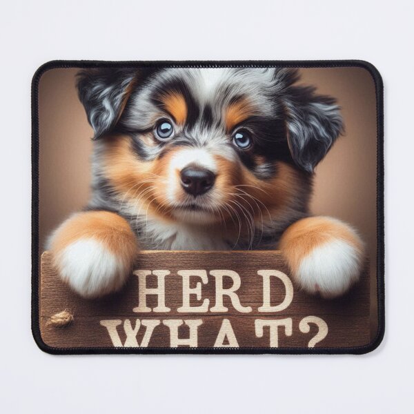 Item preview, Australian Shepherd Puppy Herd What? designed and sold by Outlandishrob.