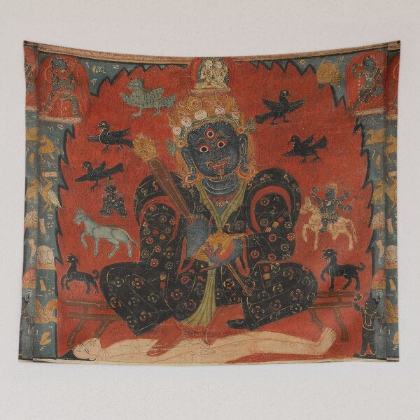 Item preview, Mandala 210 Mahakala Buddhist Protector Legden Excellent One 1300s designed and sold by GuyBlank.