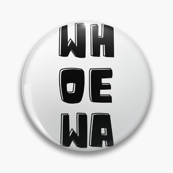 Item preview, Whatever WHOEWA Black designed and sold by PientkaArt.
