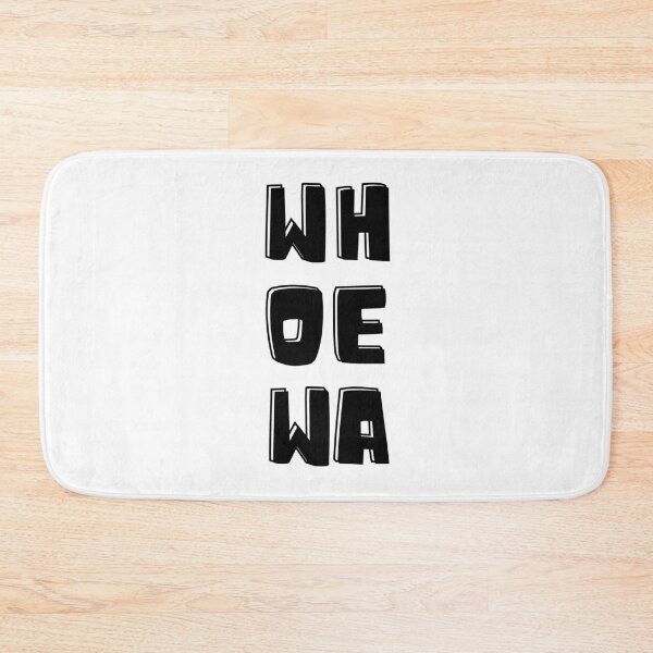 Item preview, Whatever WHOEWA Black designed and sold by PientkaArt.