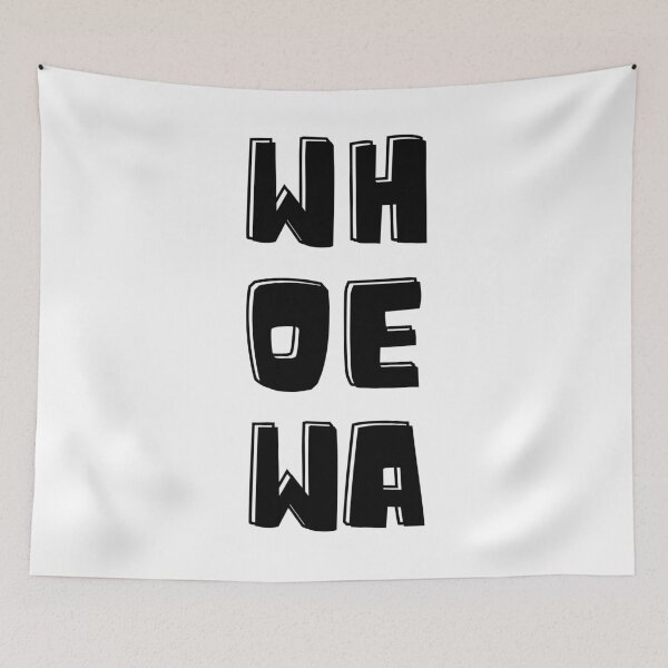 Item preview, Whatever WHOEWA Black designed and sold by PientkaArt.