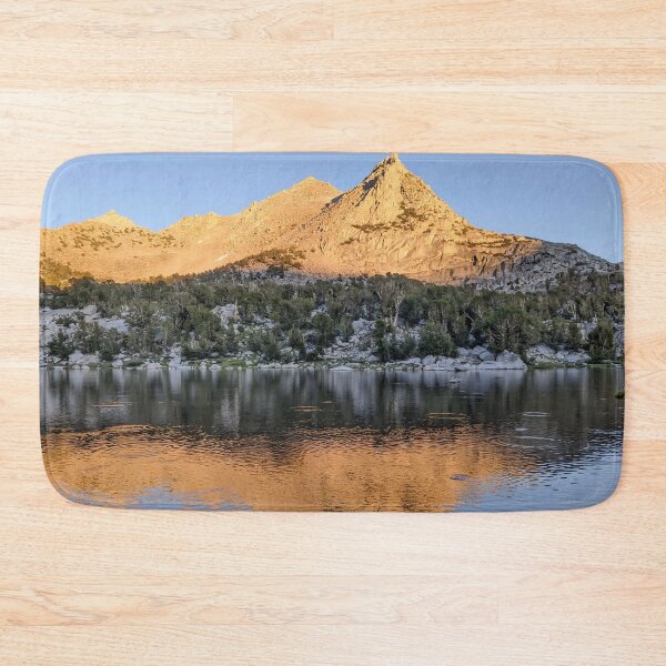 Item preview, Golden Mountain Reflection on Tranquil Lake designed and sold by NatureUnleashed.