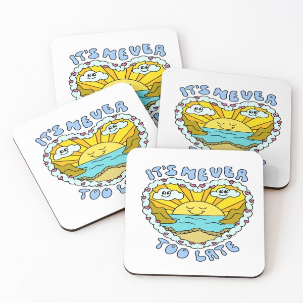 Item preview, Never Too Late Sunshine  designed and sold by HarrisonDesign.