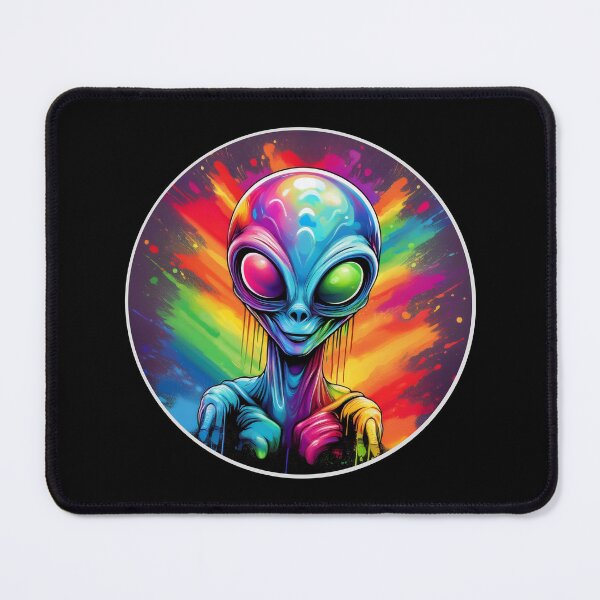 Item preview, Grafitti Queer Pride Rainbow Alien designed and sold by Boxing Kangaroo Retail Company.