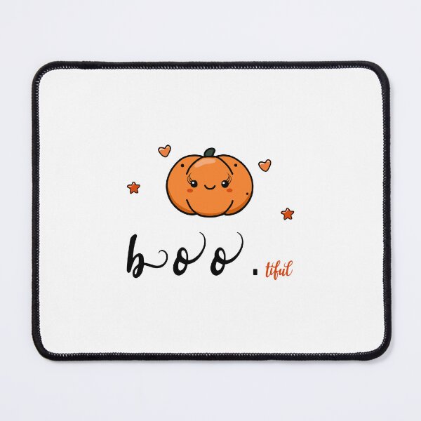 Item preview, Adorable Boo-tiful Pumpkin with Floating Hearts and Stars, Unique designed and sold by villacreativa.