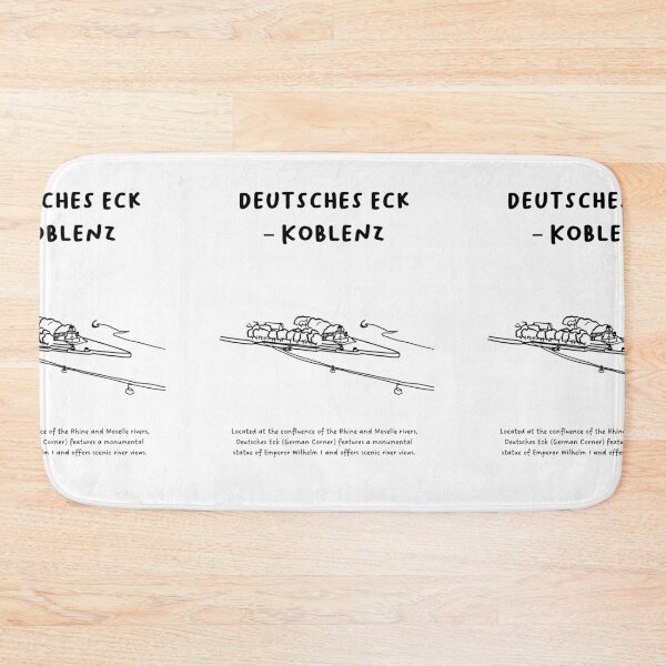 Item preview, Deutsches Eck – Koblenz | Famous Landmarks in Germany designed and sold by RM-Journey.