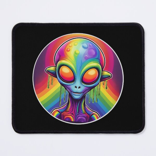 Item preview, Grafitti Queer Pride Rainbow Alien designed and sold by Boxing Kangaroo Retail Company.