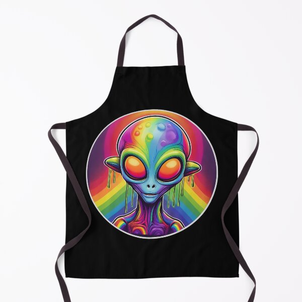 Item preview, Grafitti Queer Pride Rainbow Alien designed and sold by Boxing Kangaroo Retail Company.