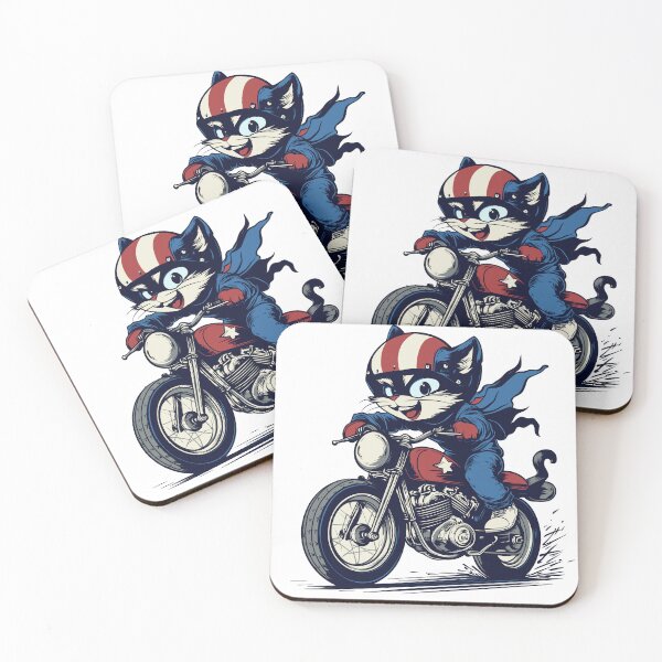 Item preview, Speedster Cat on a Classic Ride designed and sold by shafranietz.