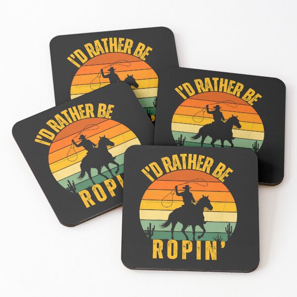 Item preview, Western I'd Rather Be Ropin' designed and sold by AlienOccupation.