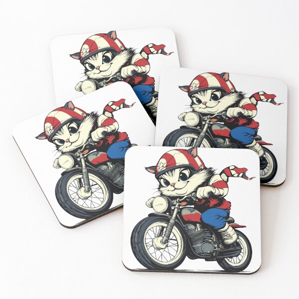 Item preview, Speedster Cat on a Classic Ride designed and sold by shafranietz.