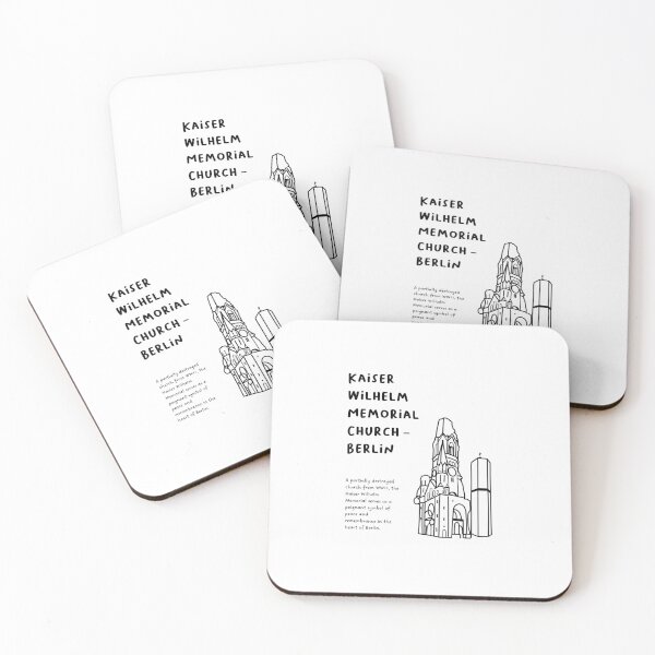 Item preview, Kaiser Wilhelm Memorial Church – Berlin | Famous Landmarks in Germany designed and sold by RM-Journey.