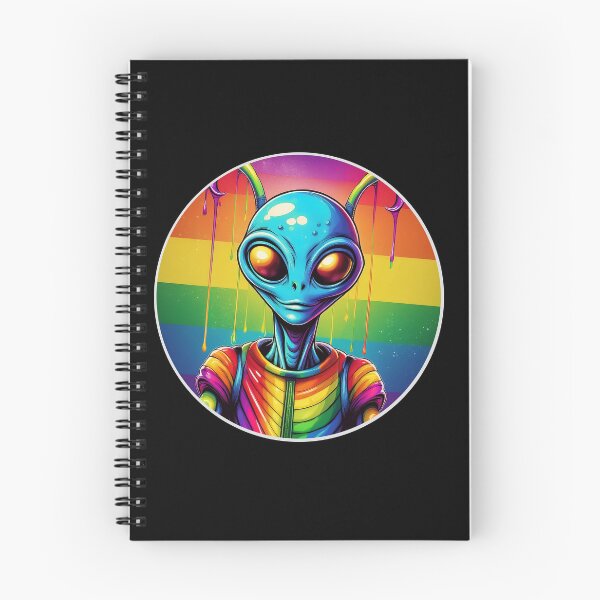 Item preview, Grafitti Queer Pride Rainbow Alien designed and sold by Boxing Kangaroo Retail Company.