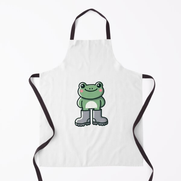 Item preview, Cute Cartoon Frog with wellingtons designed and sold by MaateoDesign.