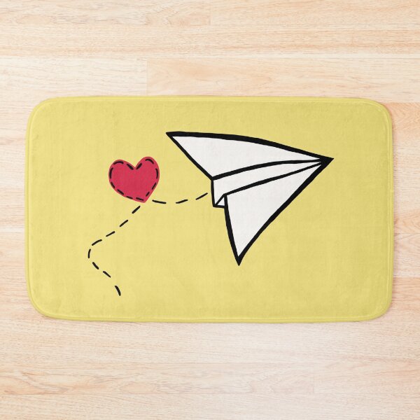 Item preview, Paper plane red heart  designed and sold by theniamhmachine.
