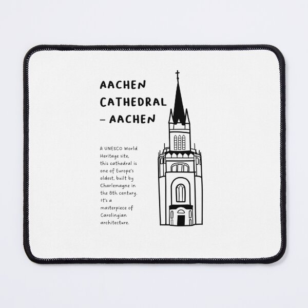 Item preview, Aachen Cathedral – Aachen | Famous Landmarks in Germany designed and sold by RM-Journey.
