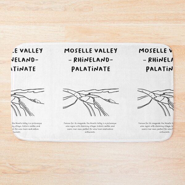 Item preview, Moselle Valley – Rhineland-Palatinate | Famous Landmarks in Germany designed and sold by RM-Journey.